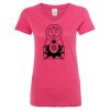Women’s Glitter V-Neck T-Shirt Thumbnail