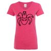 Women’s Glitter V-Neck T-Shirt Thumbnail
