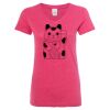Women’s Glitter V-Neck T-Shirt Thumbnail