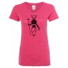 Women’s Glitter V-Neck T-Shirt Thumbnail