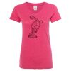 Women’s Glitter V-Neck T-Shirt Thumbnail