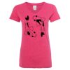 Women’s Glitter V-Neck T-Shirt Thumbnail