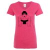 Women’s Glitter V-Neck T-Shirt Thumbnail