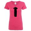 Women’s Glitter V-Neck T-Shirt Thumbnail