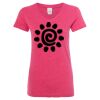 Women’s Glitter V-Neck T-Shirt Thumbnail