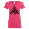 Women’s Glitter V-Neck T-Shirt Thumbnail
