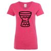 Women’s Glitter V-Neck T-Shirt Thumbnail