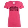 Women’s Glitter V-Neck T-Shirt Thumbnail