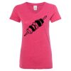 Women’s Glitter V-Neck T-Shirt Thumbnail