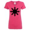 Women’s Glitter V-Neck T-Shirt Thumbnail