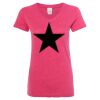 Women’s Glitter V-Neck T-Shirt Thumbnail
