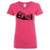 Women’s Glitter V-Neck T-Shirt Thumbnail