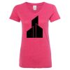 Women’s Glitter V-Neck T-Shirt Thumbnail