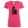 Women’s Glitter V-Neck T-Shirt Thumbnail
