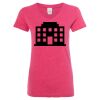 Women’s Glitter V-Neck T-Shirt Thumbnail
