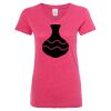 Women’s Glitter V-Neck T-Shirt Thumbnail