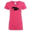 Women’s Glitter V-Neck T-Shirt Thumbnail