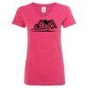 Women’s Glitter V-Neck T-Shirt Thumbnail