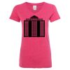 Women’s Glitter V-Neck T-Shirt Thumbnail