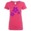 Women’s Glitter V-Neck T-Shirt Thumbnail