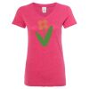Women’s Glitter V-Neck T-Shirt Thumbnail