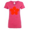 Women’s Glitter V-Neck T-Shirt Thumbnail