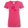 Women’s Glitter V-Neck T-Shirt Thumbnail