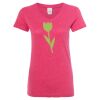 Women’s Glitter V-Neck T-Shirt Thumbnail