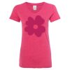 Women’s Glitter V-Neck T-Shirt Thumbnail