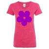 Women’s Glitter V-Neck T-Shirt Thumbnail
