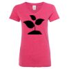 Women’s Glitter V-Neck T-Shirt Thumbnail