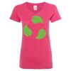 Women’s Glitter V-Neck T-Shirt Thumbnail