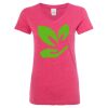 Women’s Glitter V-Neck T-Shirt Thumbnail