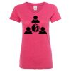 Women’s Glitter V-Neck T-Shirt Thumbnail