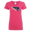 Women’s Glitter V-Neck T-Shirt Thumbnail