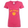 Women’s Glitter V-Neck T-Shirt Thumbnail