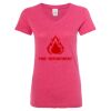 Women’s Glitter V-Neck T-Shirt Thumbnail