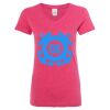 Women’s Glitter V-Neck T-Shirt Thumbnail
