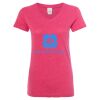 Women’s Glitter V-Neck T-Shirt Thumbnail