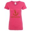 Women’s Glitter V-Neck T-Shirt Thumbnail
