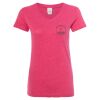Women’s Glitter V-Neck T-Shirt Thumbnail