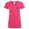 Women’s Glitter V-Neck T-Shirt Thumbnail