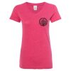 Women’s Glitter V-Neck T-Shirt Thumbnail
