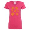 Women’s Glitter V-Neck T-Shirt Thumbnail